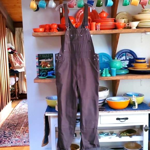 💥SOLD💥DULUTH New Mens Fire Hose Ultimate Bib Overalls - Picture 1 of 7